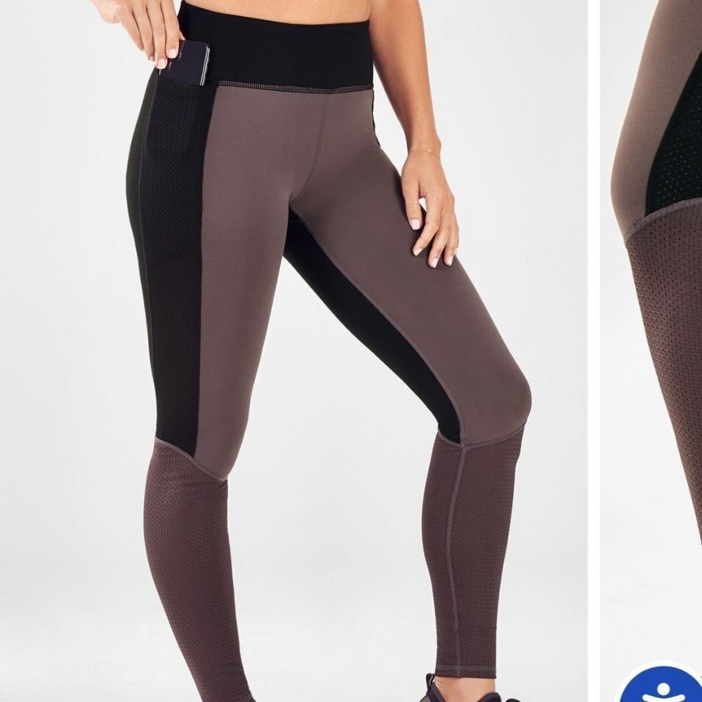 Fabletics Mid-Rise PowerHold Pocket Legging Small